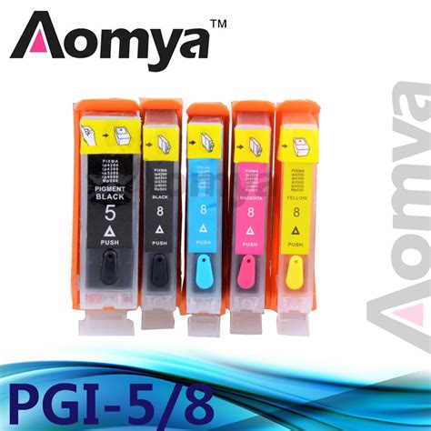 Aomya Full Pgi Bk Cli Canon Pixma Ip