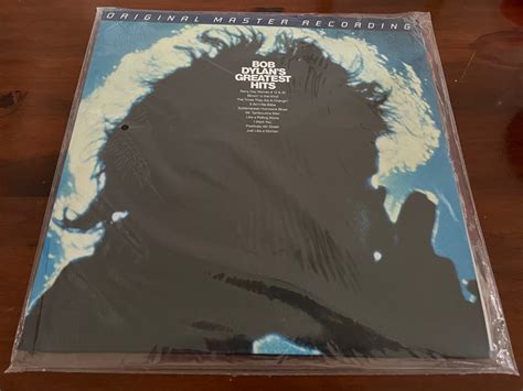 Mofi Bob Dylan Greatest Hits Lp Limited Edition Individually