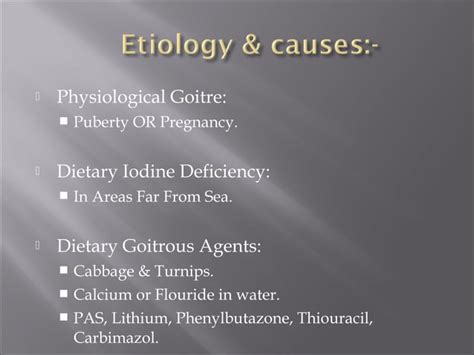 diffuse toxic & endemic goiter | PPT