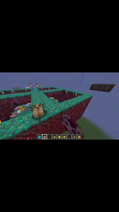 How To Respawn The Axolotl On The Warped Nylium In Minecraft Shorts Youtube