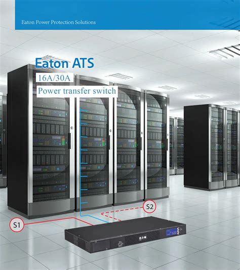 Eaton ATS EATS30N Automatic Transfer Switch Network Type 30A 230V C19 ...