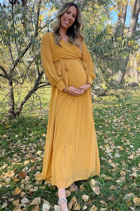 maternity dresses yellow 7