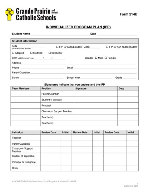 Ipp Template Fill Online Printable Fillable Blank Pdffiller