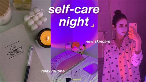 Self Care Night Routine 🧖🏻‍♀️🌙 Student In Korea Youtube