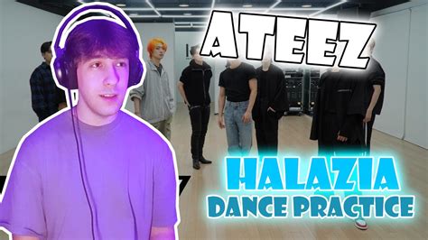 Ateez Halazia Dance Practice Reaction Youtube