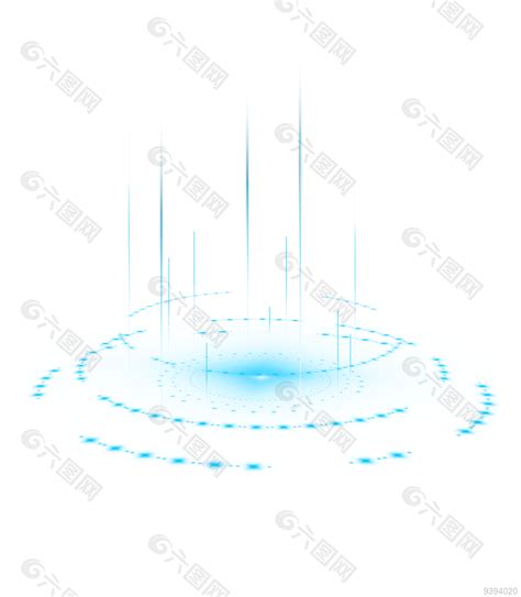 蓝色科技线条感圆圈设计元素素材免费下载图片编号9394020 六图网