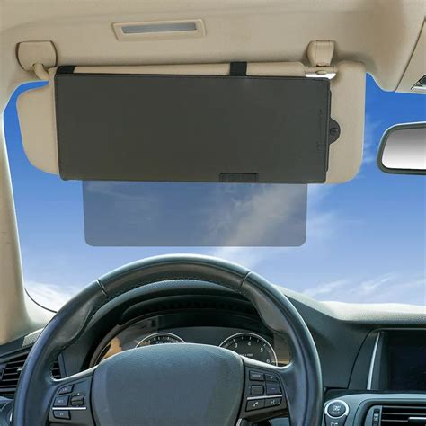 Multi Function Car Sun Visor Extension Extender Front Side Window Shade