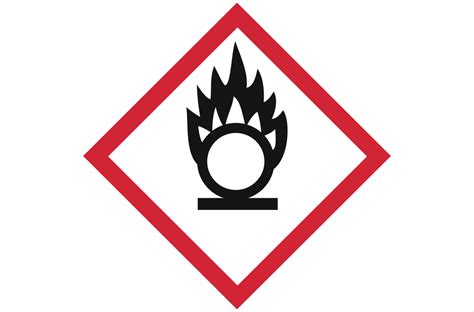 GHS03 Oxidising Label IL2714 National Safety Signs