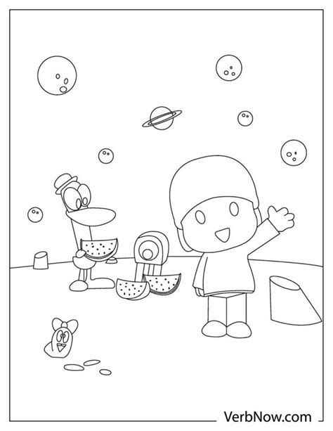 Free POCOYO Coloring Pages for Download (Printable PDF)