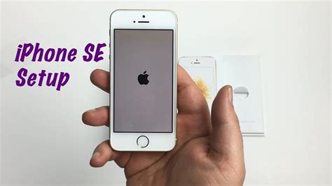 Iphone Se Basics Setup Youtube