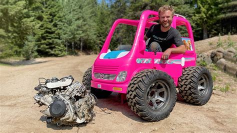 The Ultimate X Off Road Power Wheels Build Barbie Dream Camper With