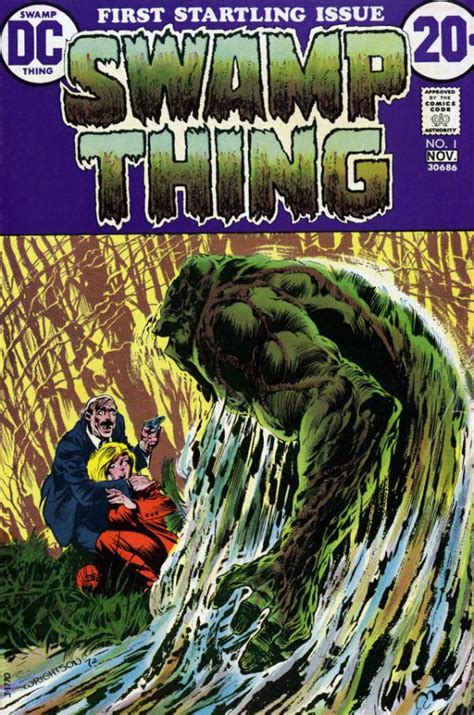 The Geeky Nerfherder Comic Book Art Swamp Thing Vol 1