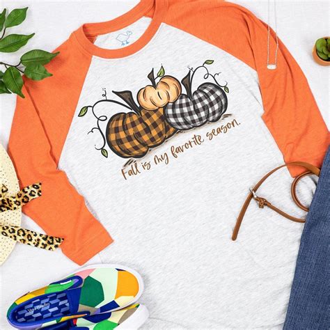 Fall Is My Favorite Season Fall Shirt For Women Pumpkin Etsy Fall