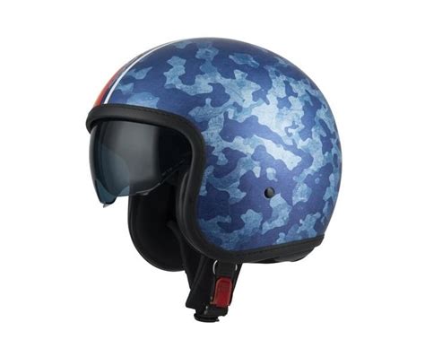 Casco Nzi Rolling 4 Sun Mimetize Azul 050406AS17 Fabregues Motos