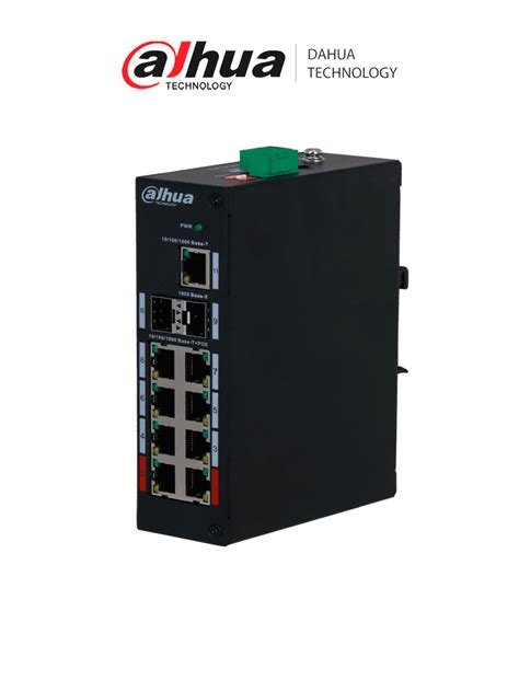 Dahua Dh Pfs Et Switch Poe Administrable De Puertos