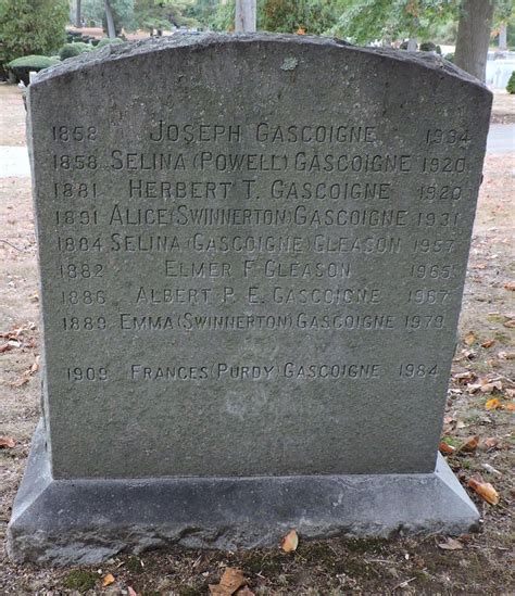 Alice M Swinnerton Gascoigne 1891 1931 Find A Grave äreminne