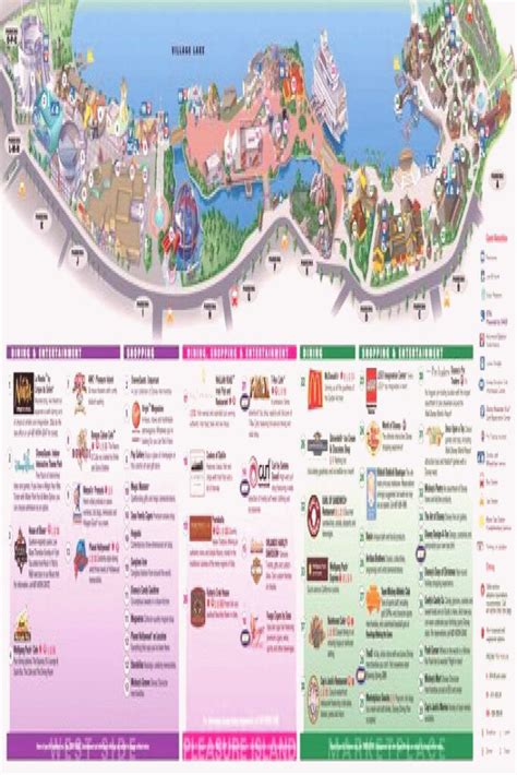 Downtown Disney Map Disneyland Downtown Disney Map Innenstadt Von ...