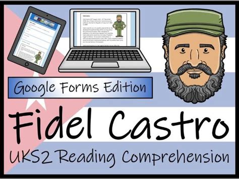 Uks2 Fidel Castro Reading Comprehension Activity Digital And Print