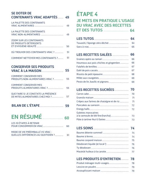 Livre Vrac R Emploi Juste L Essentiel