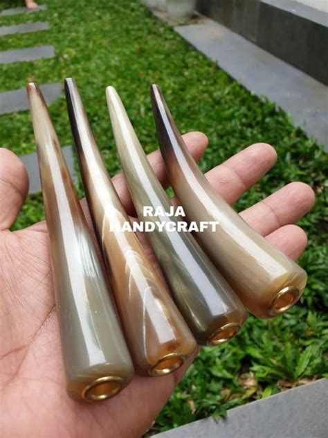 Pipa Once Tanduk Kerbau Bule Ukuran 15 Cm Lazada Indonesia