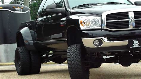 Dodge Ram 3500 4x4 Dually 6 7 Cummins Turbo Diesel Jacked Lifted