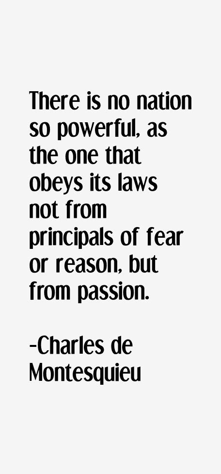 Charles de Montesquieu Quotes & Sayings