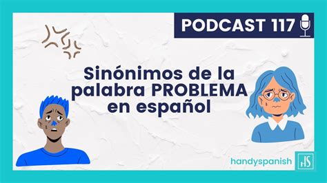 Sin Nimos De La Palabra Problema En Espa Ol Youtube