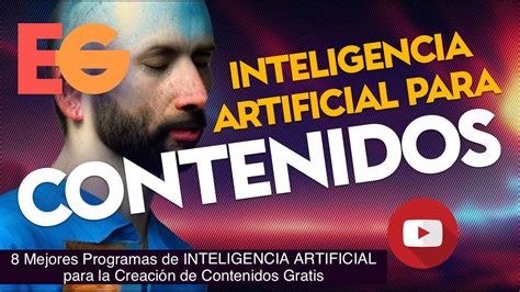 8 Mejores Programas de INTELIGENCIA ARTIFICIAL para la Creación de