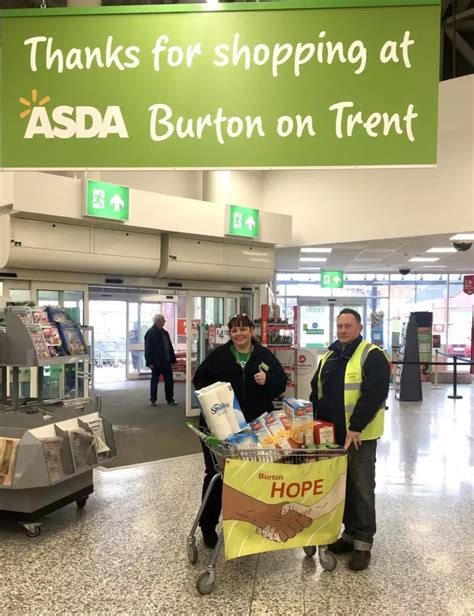 Burton Hope food bank donation