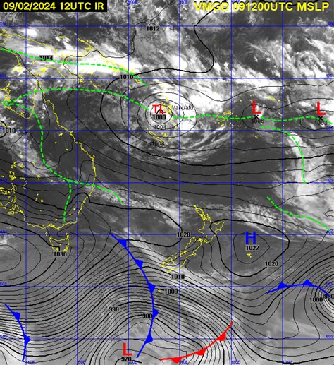 Tropical Cyclone 12 Heads for Vanuatu, Landfall Expected Saturday ...