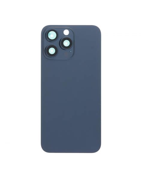 Tapa Trasera Con Soporte Metalico Y Lente De Camara Para Iphone 15 Pro