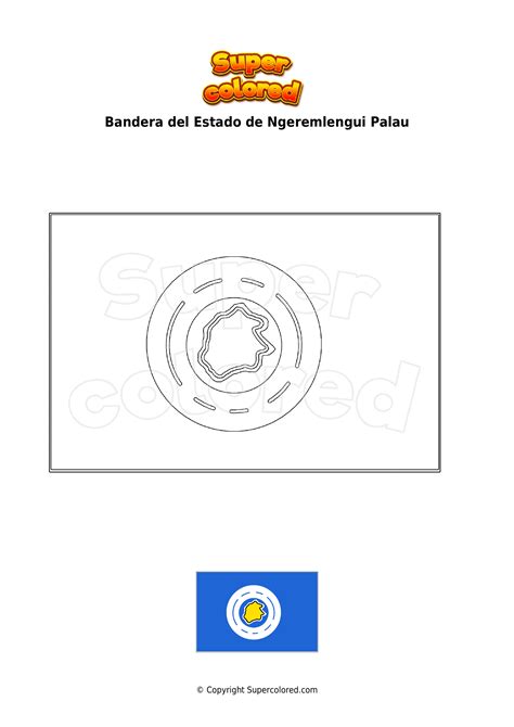 Dibujo Para Colorear Bandera De La Provincia De Chiriqu Panam 25803