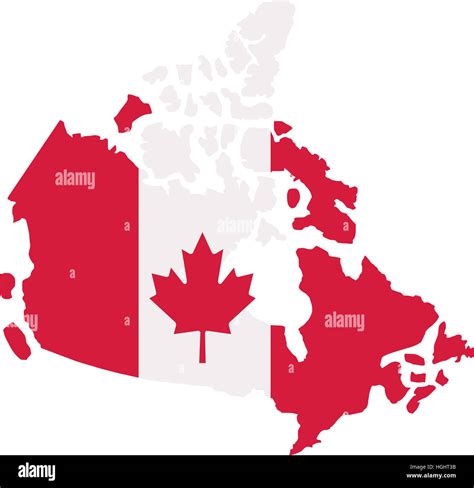 Canada Map Hi Res Stock Photography And Images Alamy