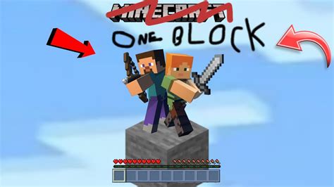 Minecraft Mais Sur Un Seul Block⛏🟩 [feat Mdcg19] Youtube