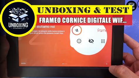 Stupenda Cornice Digitale Wifi Pollici Gb Touchscrren