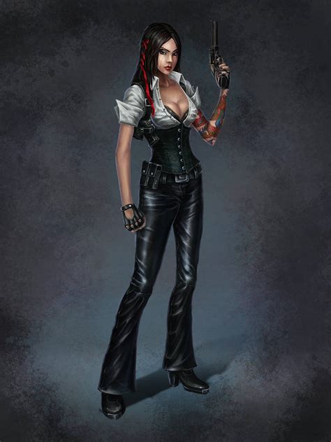 Gangster Girl By Dima Sharak On Deviantart