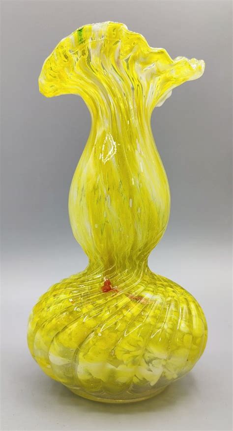 Legras 1839 1916 Clichy Vase Art Nouveau Blown Vase With Intense