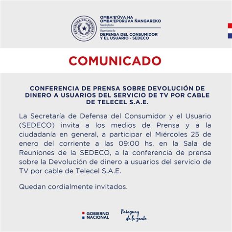 Sedeco Paraguay On Twitter El Ministro Secretario Ejecutivo De La