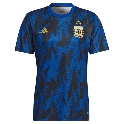 Remera Entrenamiento AFA Selección Argentina Adidas 3 Estrellas 2023