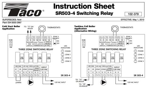 How To Wire Multiple Taco Zone Valves