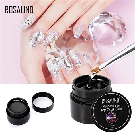 Rosalind Em Revestimento Superior Cola Strass Unhas Gel Ml Unha