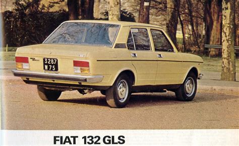 Fiat 132 1972 - 1982 Sedan :: OUTSTANDING CARS