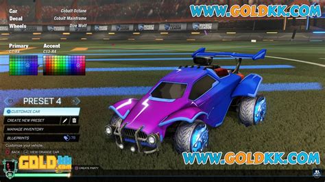 Rocket League Cobalt Octane Designs YouTube