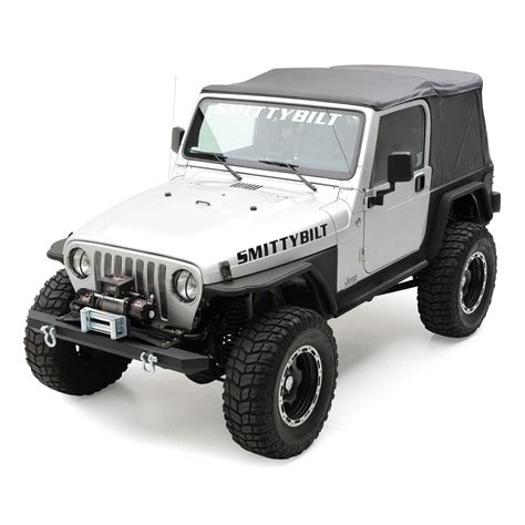 1997-2006 Wrangler Tj Soft Top With Rear Tinted Windows 3 Year Warranty ...