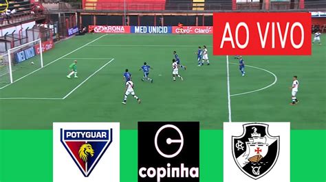 Potyguar Sub X Vasco Sub Ao Vivo I Copa Sao Paulo Junior