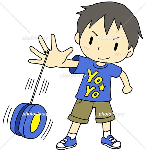 ヨーヨー 男の子 イラスト素材 [ 5480979 ] - フォトライブラリー photolibrary