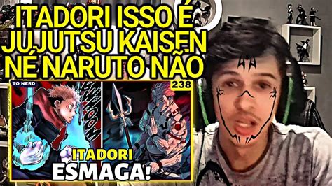 YUJI ITADORI VS SUKUNA A BATALHA DECISIVA COMEÇA JUJUTSU KAISEN 238