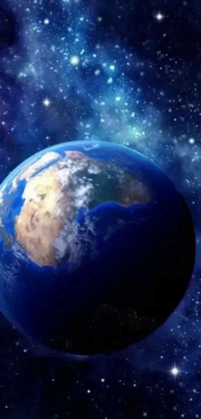 Stunning Earth Space Wallpaper - free download