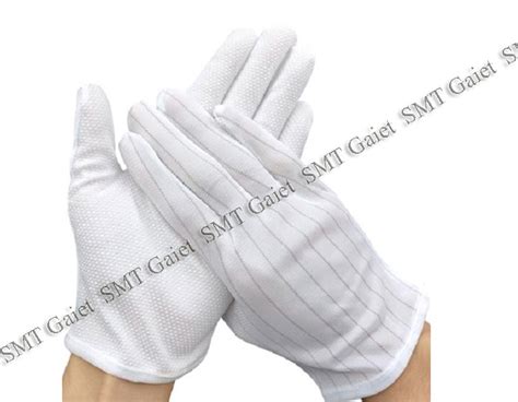 Antistatic Stripe Gloves Gaiet Electronics Suzhou Co Ltd