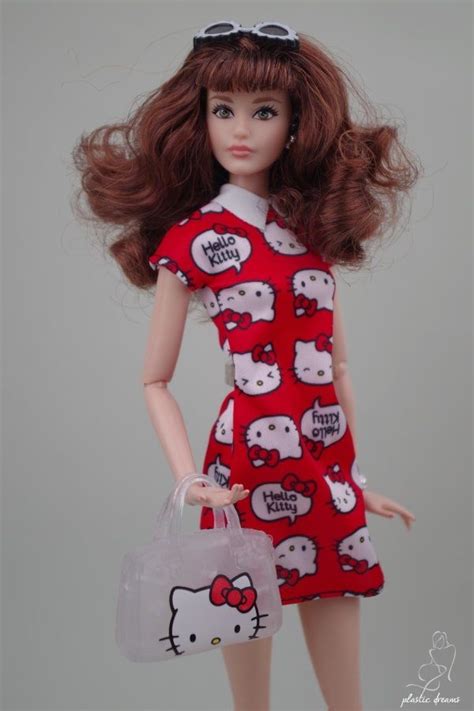 Barbie Fashion Pack Hello Kitty Red Dress Barbie